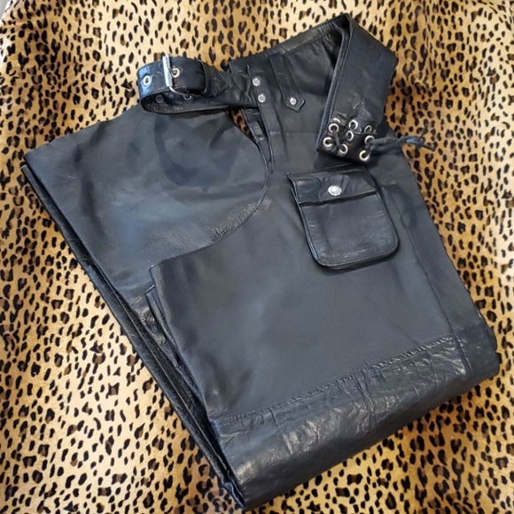 Leather Club Other - Leather Club Single Pocket Lined Chaps